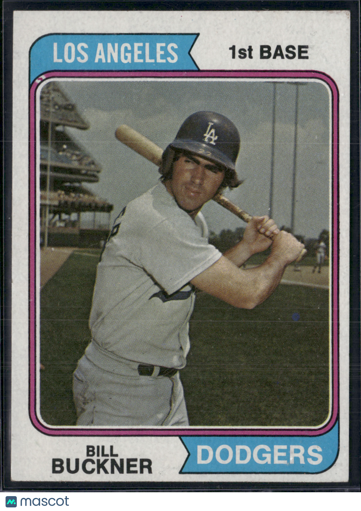1974 Topps BILL BUCKNER #505 (EX)