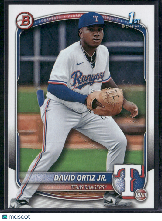 2025 Bowman DAVID ORTIZ JR #BP-29 1st Bowman