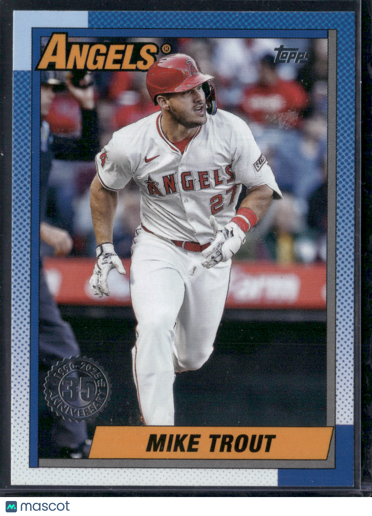 2025 Topps Series 1 MIKE TROUT #T90-1 1990