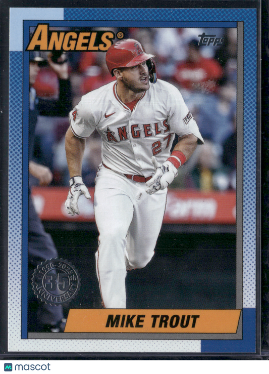 2025 Topps Series 1 MIKE TROUT #T90-1 1990