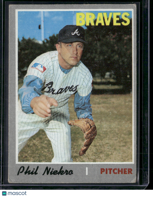 1970 Topps PHIL NIEKRO #160 (VG)