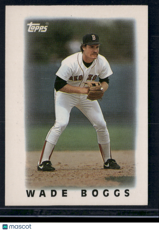 1986 Mini WADE BOGGS #3 (EX/MT)