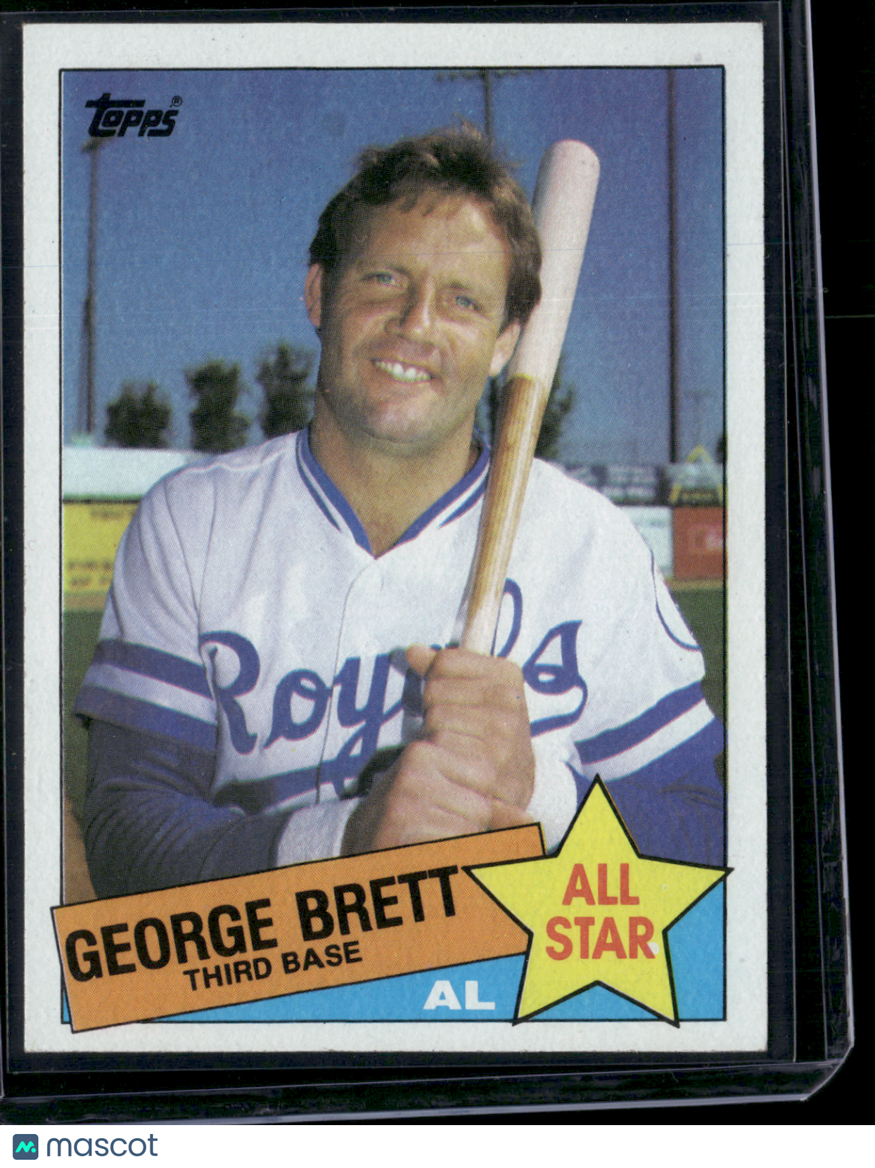 1985 Topps GEORGE BRETT #703 All Star (EX/MT)