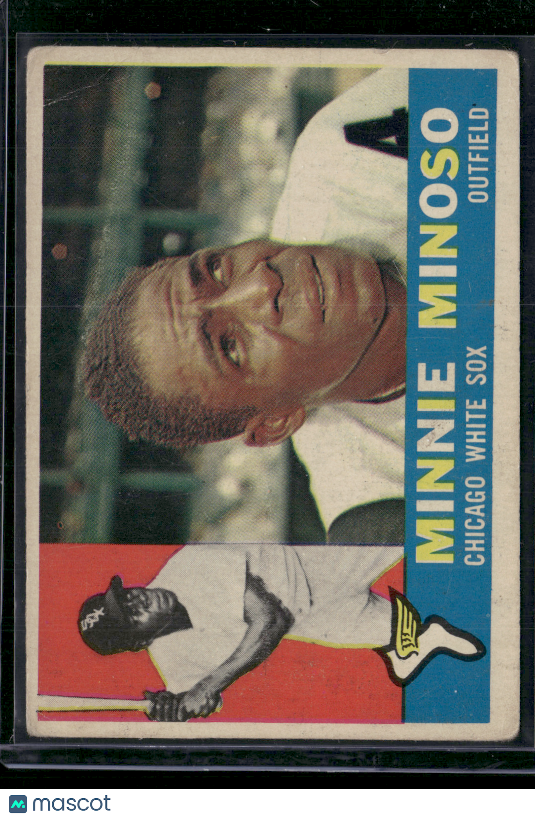 1960 Topps MINNIE MINOSO #365 Light Wrinkle (VG-VG/EX)