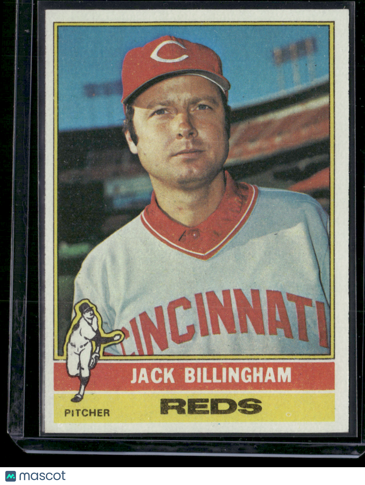 1976 Topps JACK BILLINGHAM #155 (VG-EX)