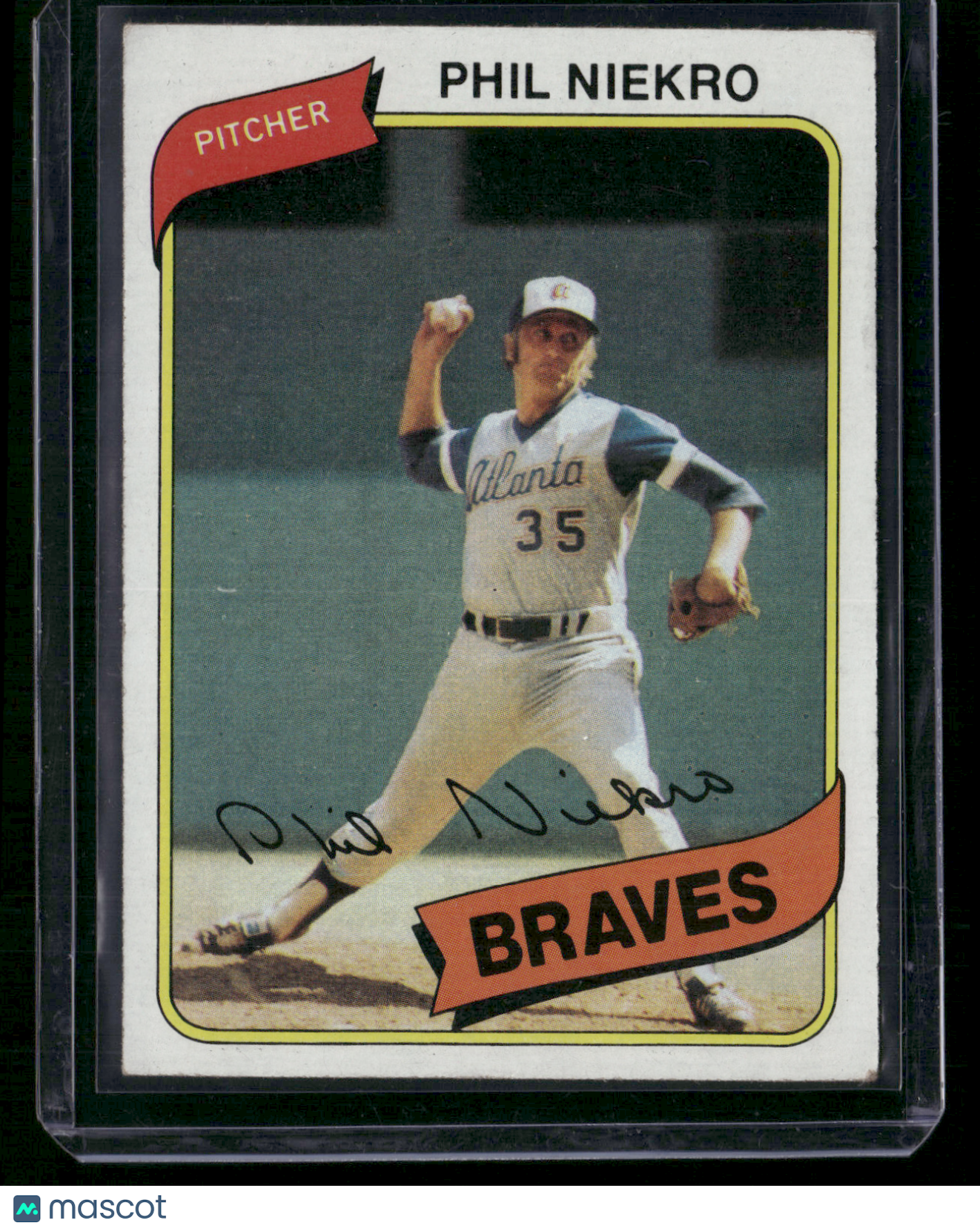 1980 Topps PHIL NIEKRO #245 (VG)