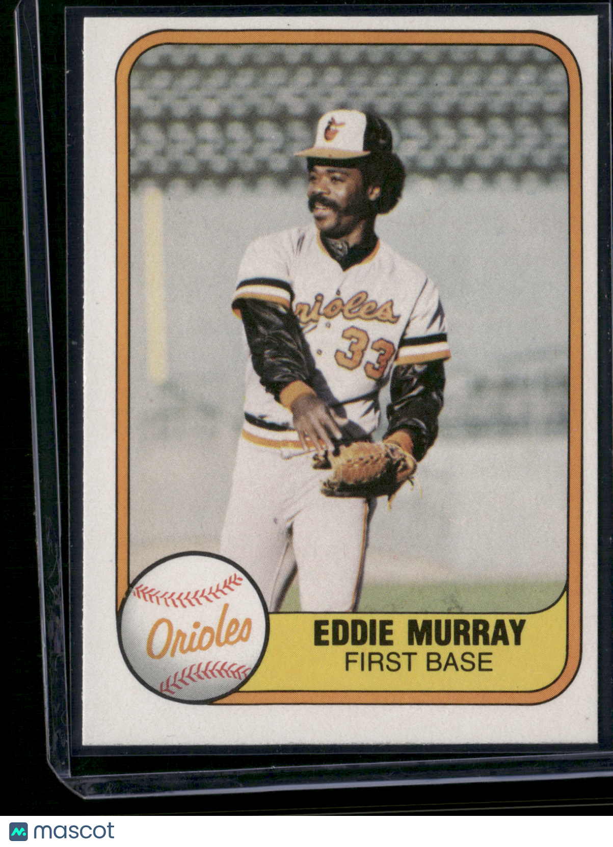 1981 Fleer EDDIE MURRAY #184 (EX/MT)