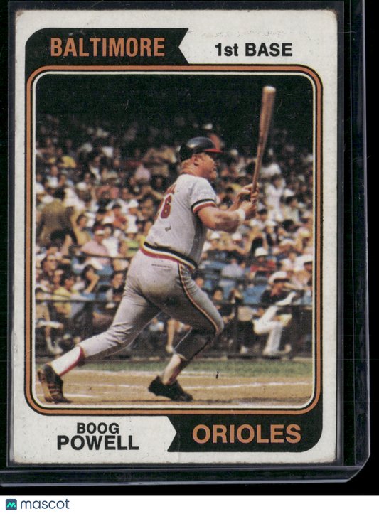 1974 Topps BOOG POWELL #460 Light Wrinkle (VG)