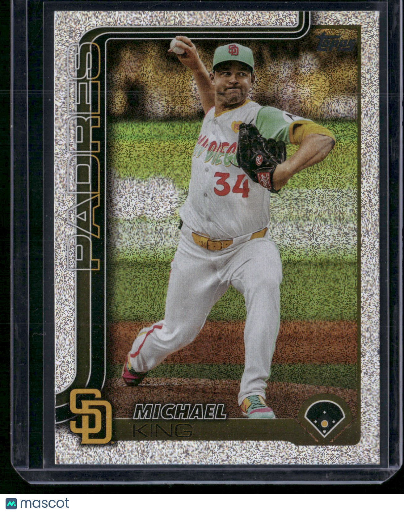 2025 Topps Series 1 MICHAEL KING #195 Rainbow Glitter