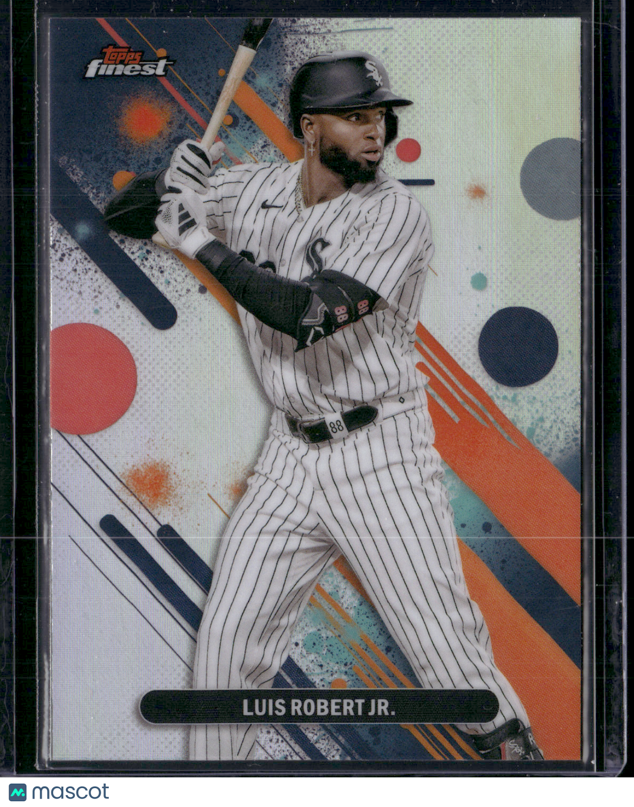 2025 Finest LUIS ROBERT JR #76 Common Rainbow Refractor