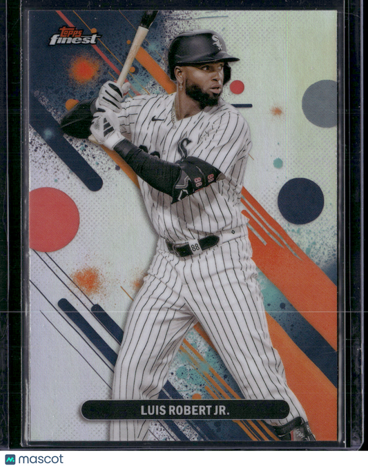 2025 Finest LUIS ROBERT JR #76 Common Rainbow Refractor