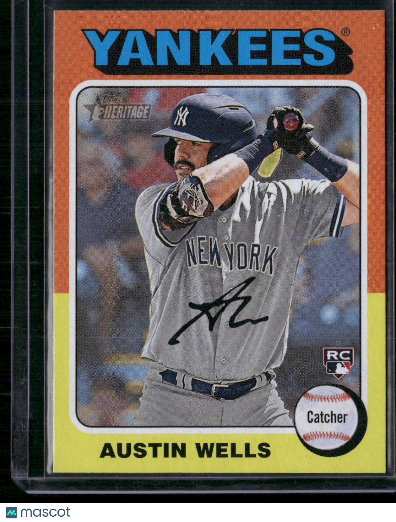 2024 Topps Heritage AUSTIN WELLS #442 Rookie RC