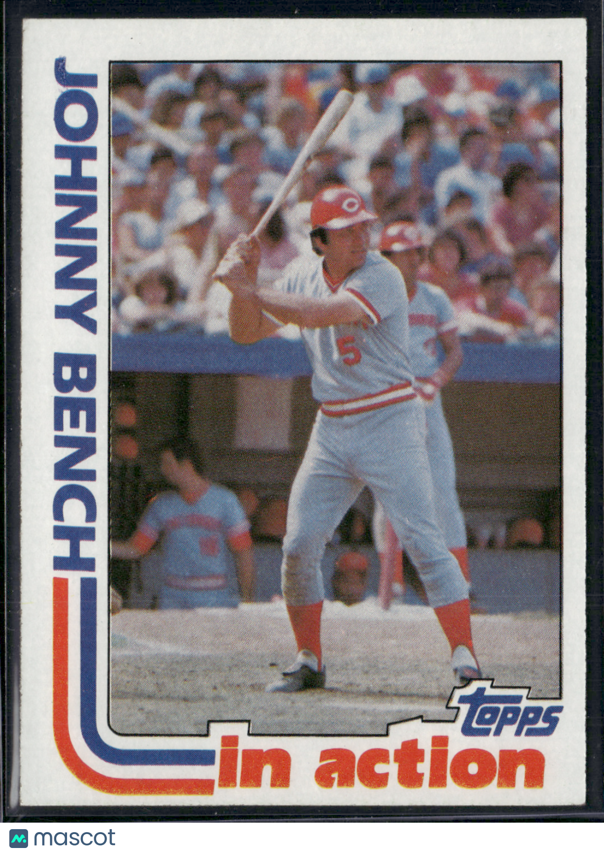 1982 Topps JOHNNY BENCH #401 In Action (EX/MT-NM)