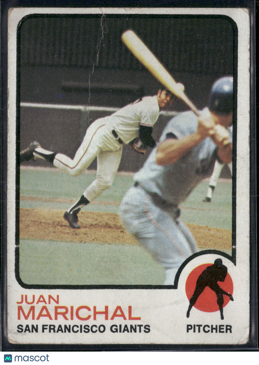 1973 Topps JUAN MARICHAL #480 Wrinkles (Good-VG)