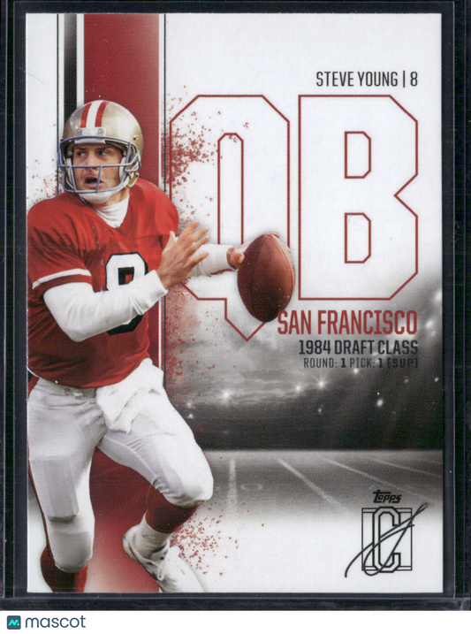 2024 Topps Signature Class STEVE YOUNG #55