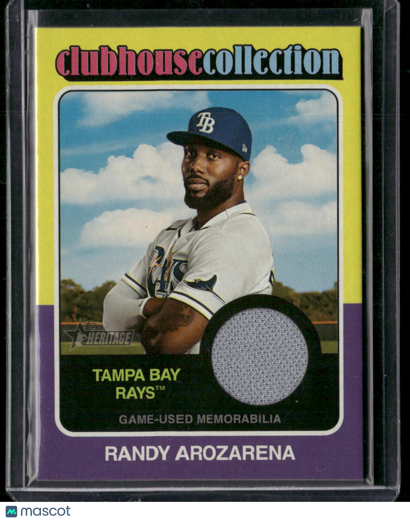 【激レア】RANDY AROZARENA オートサインRCカード 2024 Heritage RANDY AROZARENA #CCR-RA Clubhouse Collection