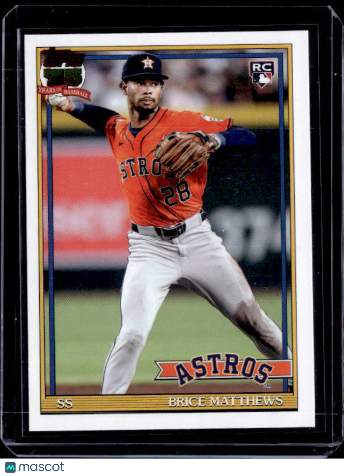 2026 Topps Series 1 BRICE MATTHEWS #T91-28 1991 Topps Rookie RC