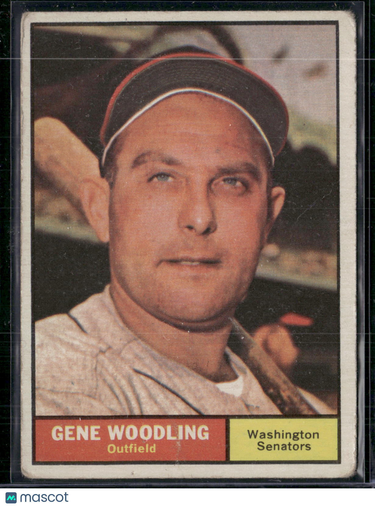 1961 Topps GENE WOODLING #275 Light Wrinkle (VG)