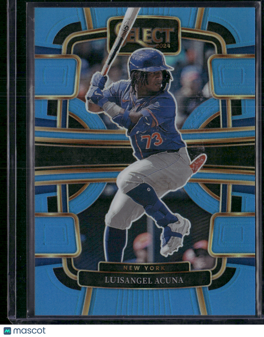 2024 Select Baseball LUISANGEL ACUNA #82 Blue Pirzm 91/199