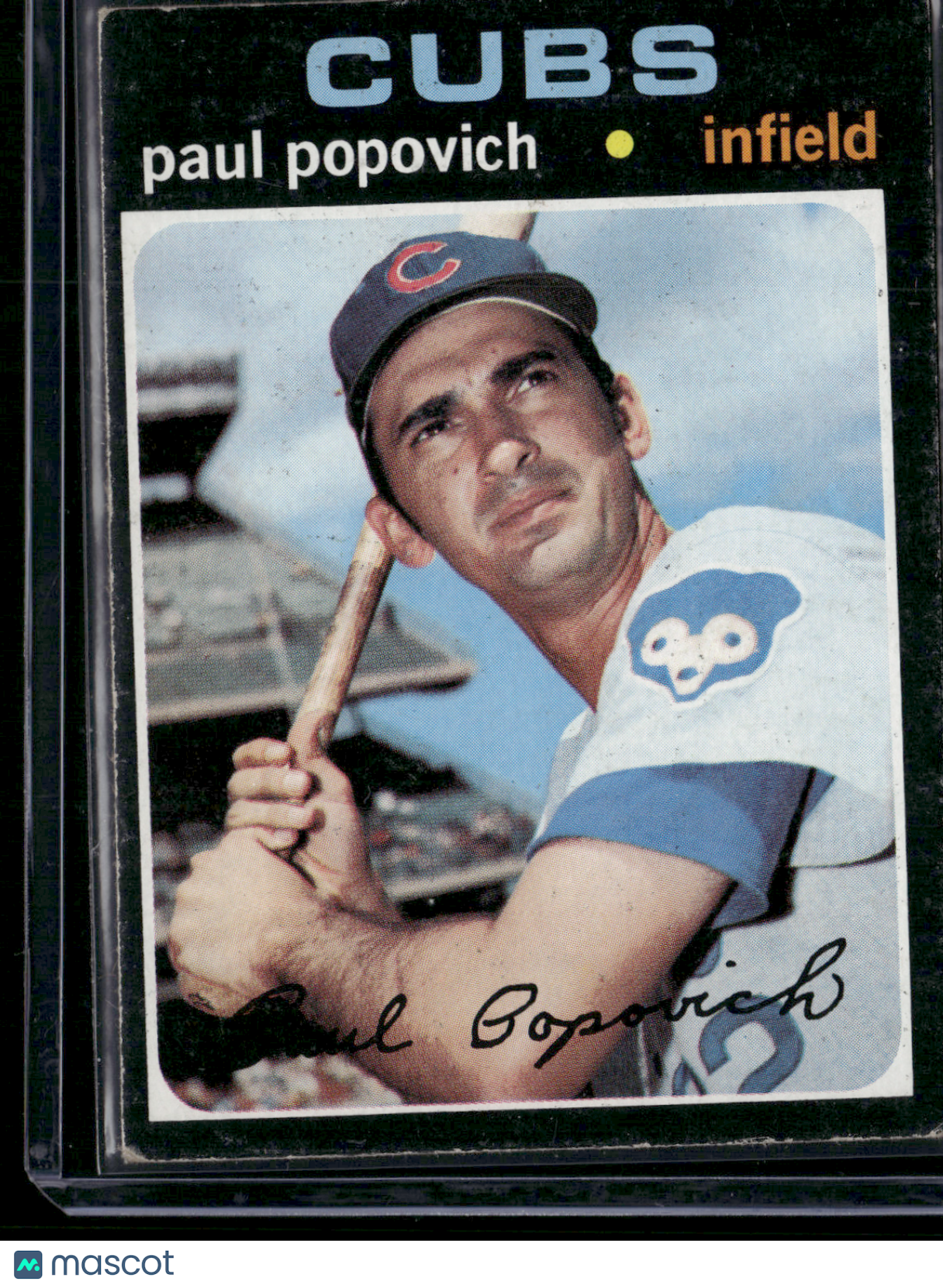 1971 Topps PAUL POPOVICH #726