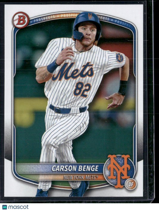 2025 Bowman CARSON BENGE #BP-108 1st Bowman