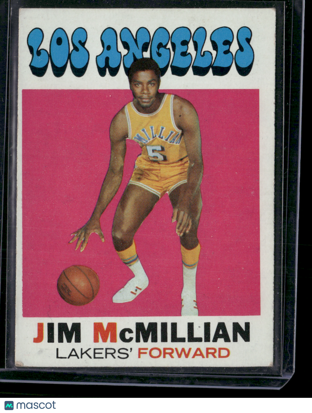 1971 Topps JIM MCMILLIAN #41
