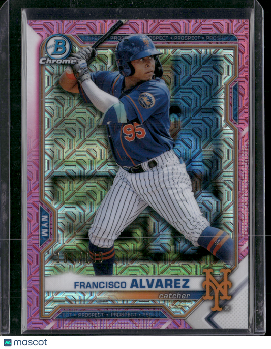 2020 Bowman FRANCISCO ALVAREZ #BCP-209 Pink Mega 191/199
