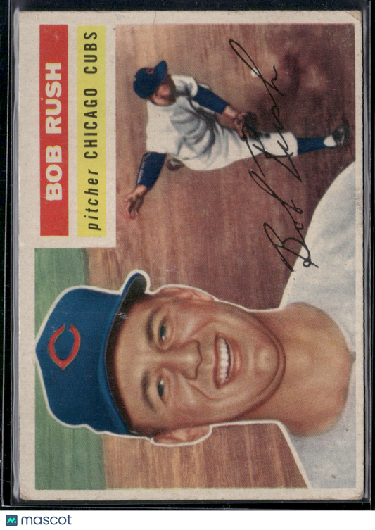 1956 Topps BOB RUSH #214