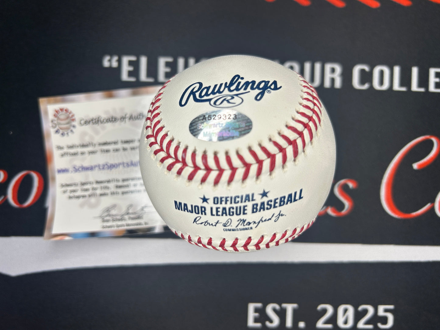 ANGEL BERROA Signed Baseball "ROY 2003 AL"–Schwartz Sports Authenticated AUTO