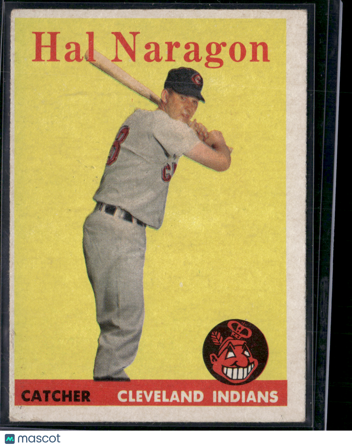 1958 Topps HAL NARAGON #22 (VG-VG/EX)