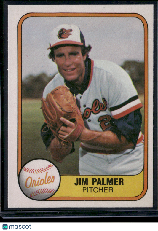 1981 Fleer JIM PALMER #169 (NM)
