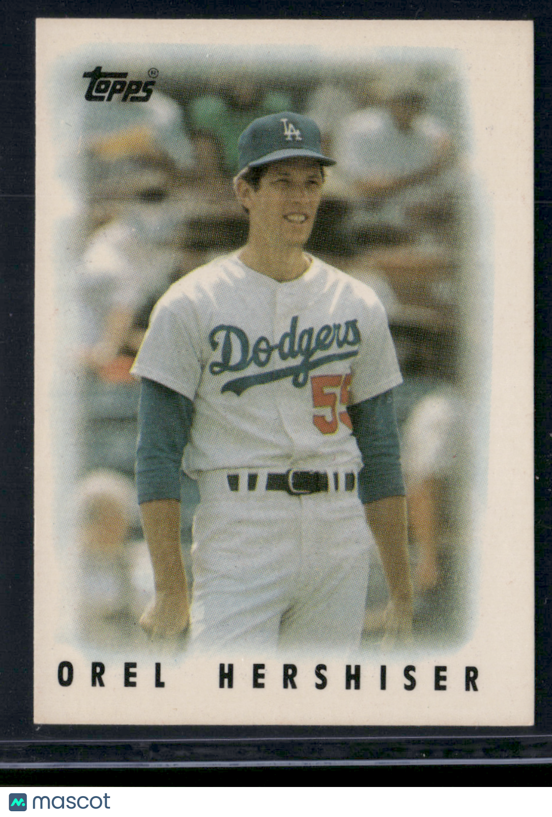 1986 Mini OREL HERSHISER #45 (EX/MT)