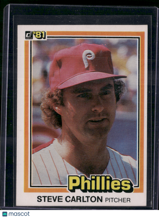 1981 Donruss Baseball STEVE CARLTON #33