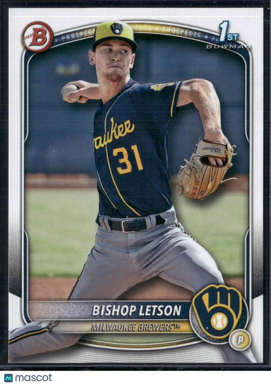 2025 Bowman BISHOP LETSON #BP-30 1st Bowman
