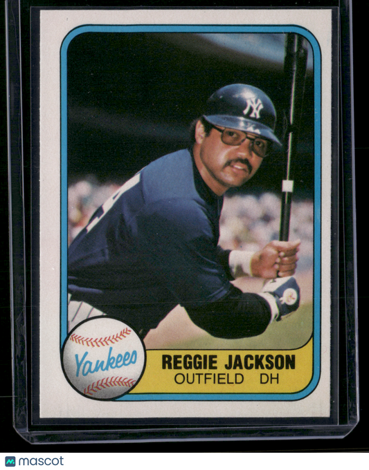 1981 Fleer REGGIE JACKSON #79 (NM)