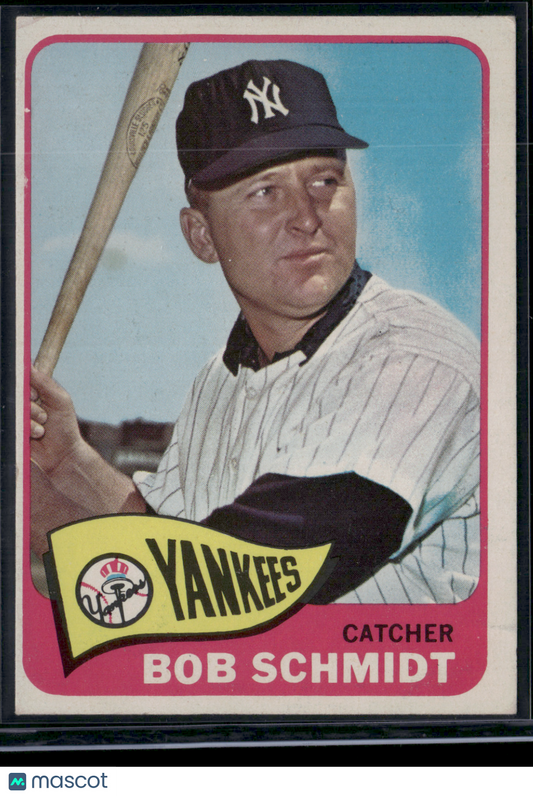 1965 Topps BOB SCHMIDT #582
