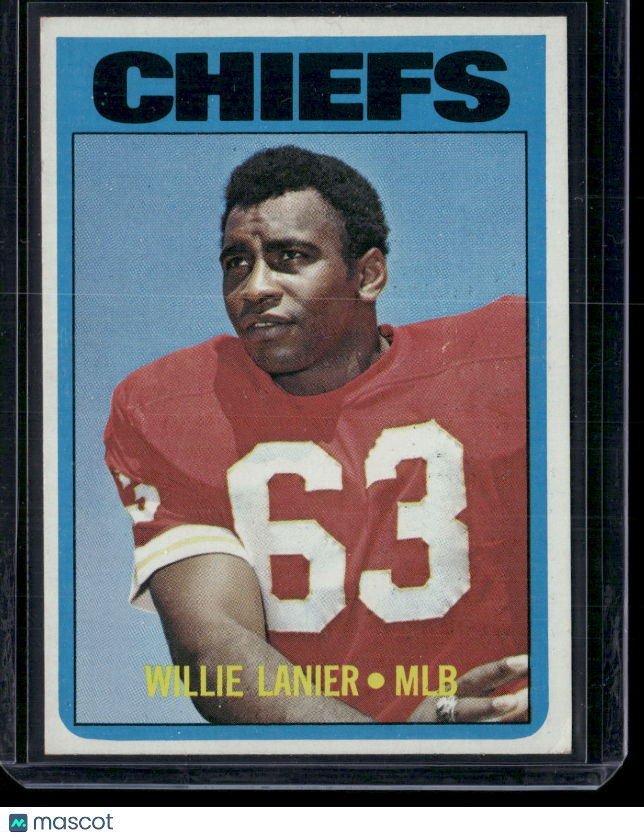 1972 Topps WILLIE LANIER #35 (EX)