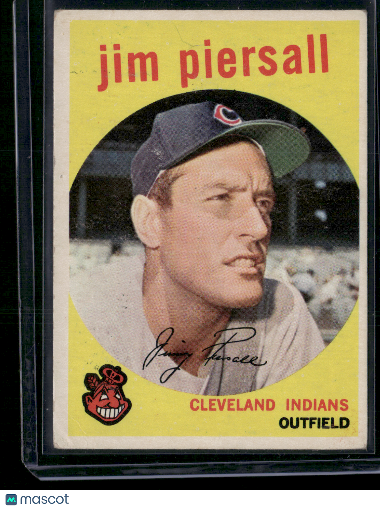 1959 Topps JIM PIERSALL #355