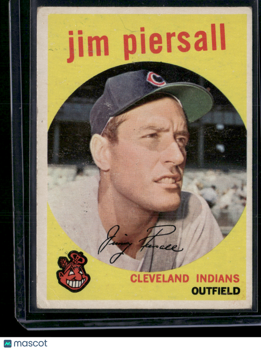 1959 Topps JIM PIERSALL #355