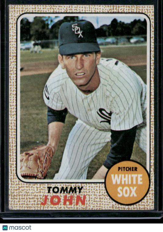 1968 Topps TOMMY JOHN #72