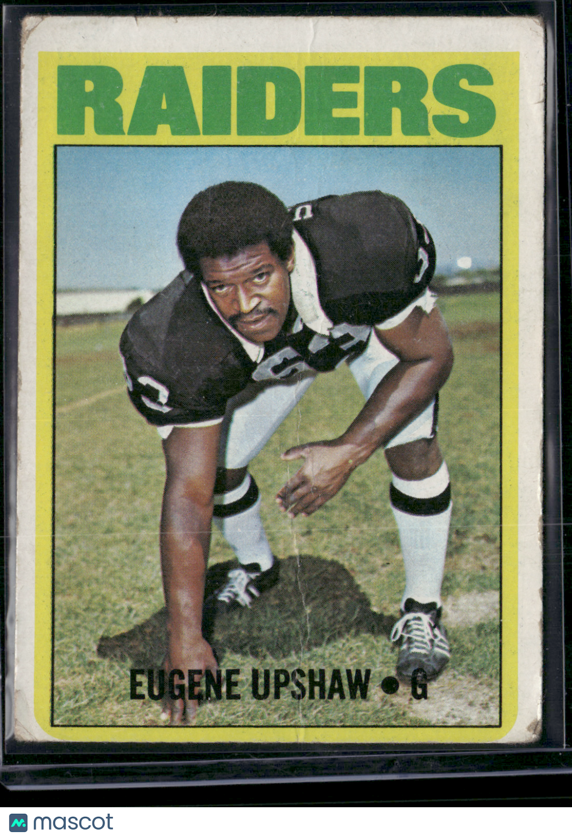 1972 Topps EUGENE UPSHAW #186 Wrinkles (Good)