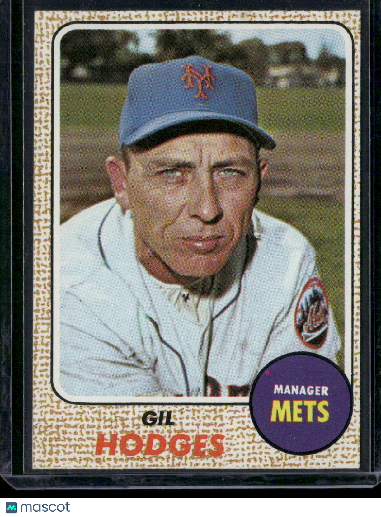1968 Topps GIL HODGES #27 (EX)
