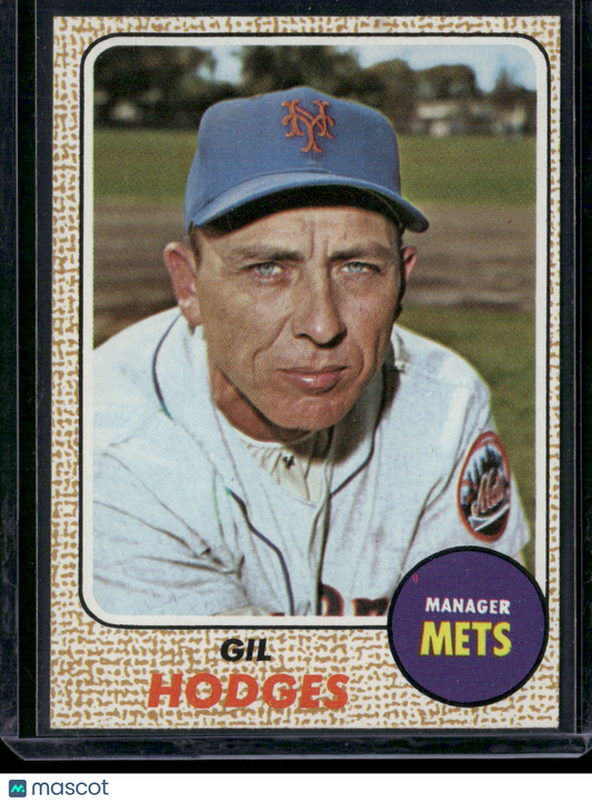 1968 Topps GIL HODGES #27 (EX)
