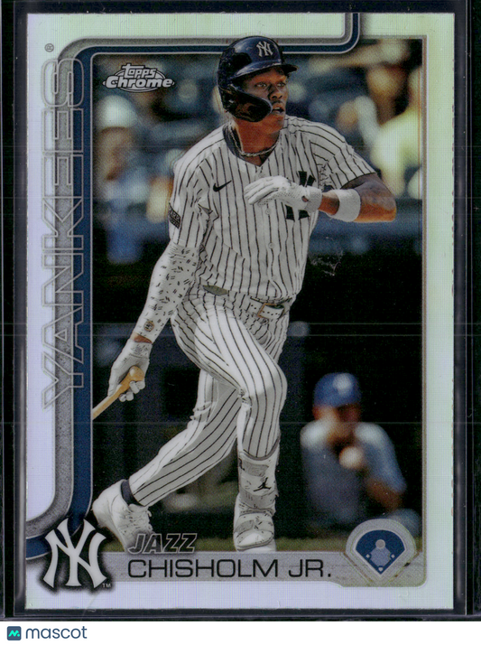 2025 Topps Chrome JAZZ CHISHOLM JR. #283 Rainbow Refractor