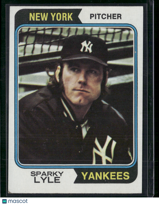 1974 Topps SPARKY LYLE #66 (VG/EX-EX)