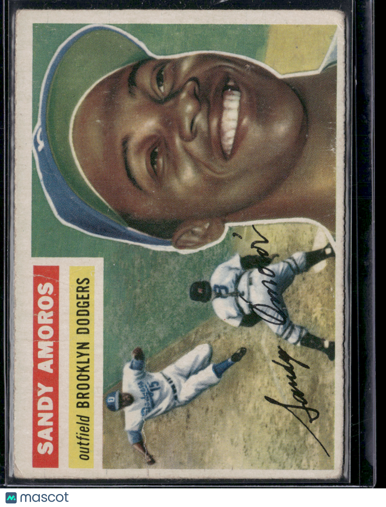 1956 Topps SANDY AMOROS #42