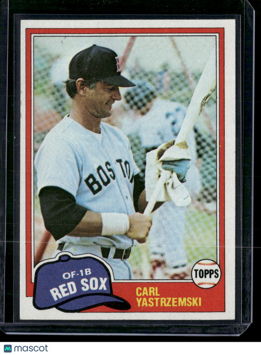 1981 Topps CARL YASTRZEMSKI #110 (EX/MT)