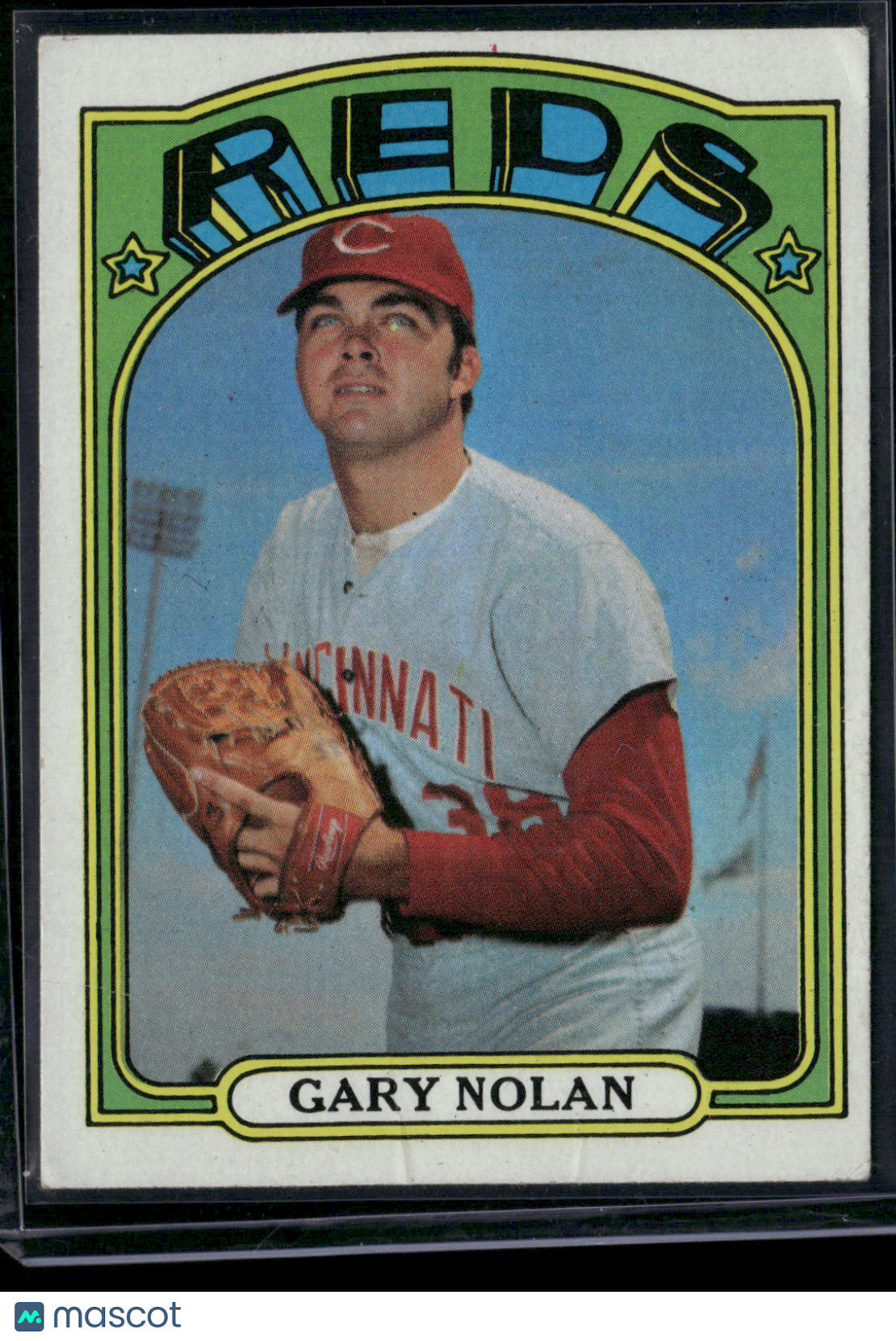 1972 Topps GARY NOLAN #475 (Good - Wrinkles)