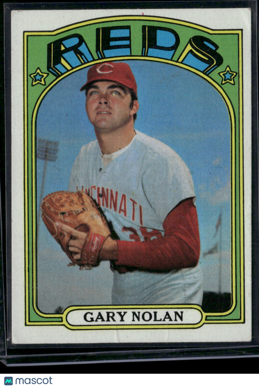 1972 Topps GARY NOLAN #475 (Good - Wrinkles)