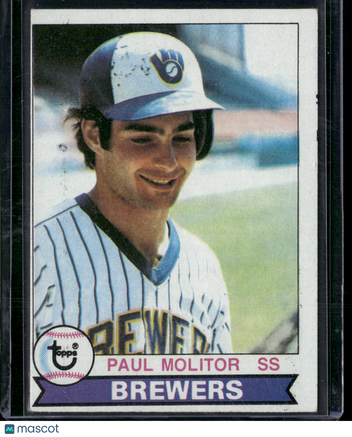 1979 Topps PAUL MOLITOR #24 Surface Dimple (EX)